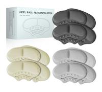 SURFOU Coussinet Talon Chaussure 6 Paires, Talonnette Autocollante Antidérapante en Mousse à Mémoire, Protection Confortable contre Frottements et Ampoules, pour Chaussures Trop Grandes