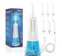 SURFOU Jet Dentaire Hydropulseur Professionnel, Détartreur Hydropulseurs Et Irrigateurs Nettoyage Dents Jet D'eau, Dent Nettoyeur Pulseur Interdentaire Irrigateur, Portable Water Flosser for Teeth