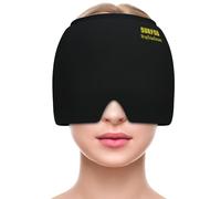 SURFOU Masque Migraine Miracle Froid, Bonnet Anti Migraine Mask Réutilisable et Céphalées, Masque Anti Migraine Froid, Migraine Relief Cap Conception Monocouche, Chapeau Cold Therapy Relief