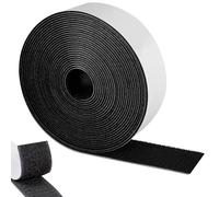 SURFOU Scratch Autocollant Double Face, 8 m x 50 mm, Ruban avec Crochets et Boucles Extra Fort, Idéal pour Tissu, Moustiquaires, Coussin de Canapé, Tapis, Bricolage et Décoration