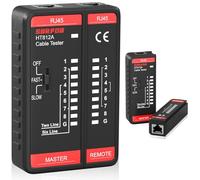 SURFOU Testeur De Cable Rj45 Prise, Ethernet Cat Cat6 Cat6a Cat7 Câble Réseau Testeurs, Network Internet Câbles Reseau Tools Tester, Idéal Pour Diagnostiquer Rapidement Les Problèmes