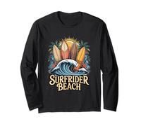 Surfrider Beach Malibu California Art for the Surf Manche Longue