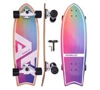 Surf Style Skateboard - Apollo Rainbow