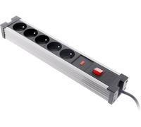 Surge Arrester Block 5x 16a With Switch ¿ Black