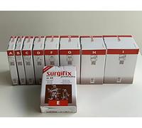 Surgifix - Filet Tubulaire Élastique Poly, Taille 5, pour Fixation de Compresses, Gaze et Pansements du Pied, Talon, Cheville, Longueur de Tension 25 m, Couleur Blanche, Fabriqué en Italie, 1 pièce