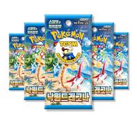 Surging Sparks Paradise Dragona Lot de 5 boosters coréens | Authentifié TCYM | Cartes Pokémon Coréennes | Booster Packs Pokémon Surging Sparks | Pokémon Scarlet et Violet