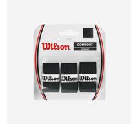 Wilson Bande de maintien Pro Overgrip WRZ4014BK – Noir, 3 pièces, Unisexe