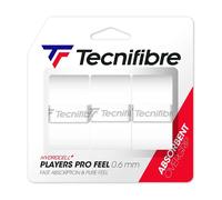 Surgrip de tennis Tecnifibre Players Pro Feel (x3) Blanc TU