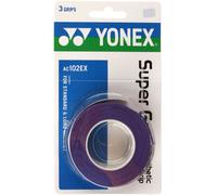 Surgrip de tennis YONEX Super GRAP - Lot de 3, violet