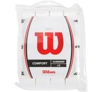 Wilson Pro Tennis Overgrip 12 Units Rouge,Blanc