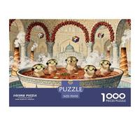 Suricate Hongrois Puzzle en Bois Imperméable DIY Puzzles De 1000 Pièces pour Adultes Défi Et Casse-tête De Décoration pour La Maison