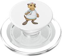 Suricate Infirmière Porte-Bloc PopSockets PopGrip pour MagSafe