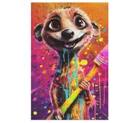 Suricate - Puzzle en Bois Adulte 1000 P - Challenge Puzzles - Adultes Et Enfants À Partir De 12 Ans （78×53cm）
