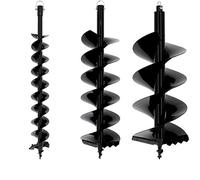 Suricut Lot de mèches Semi-Professionnelles Ø 100 + 200 + 300 mm pour tarière Thermique