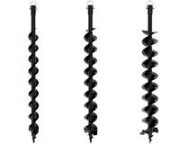 Suricut Lot de mèches Semi-Professionnelles Ø 60 + 80 + 100 mm pour tarière Thermique