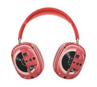 SURITCH Étui pour AirPods Max, TPU Anti-Rayures pour la Coque des Coussinets d'oreille, Coque de Protection pour Accessoires Fins (Rouge)