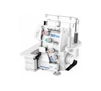 Surjeteuse 1250 Points/min, 3/4 Fils, Éclairage LED Ventouses Puissantes, Châssis Métallique Blanche