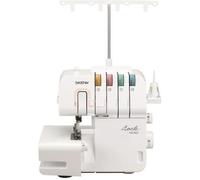Brother Surjeteuse 1034DX – Enfilage facile, surjet 4 fils, largeur point 5–7 mm – Blanc G