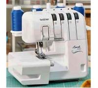 Surjeteuse - Brother 2104D - 3-4 fils - Enfilage simplifié - Ourlet roulotté - LED