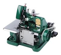 Surjeteuse haute performance à trois fils, châssis robuste en fonte, 3000 points par minute, coupe automatique du tissu, longueur et largeur de point réglables pour tous vos besoins de couture Green