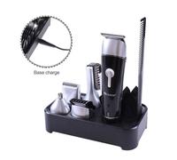 SURKER 5 en 1 Tondeuse à cheveux sans fil pour homme Rasoir à barbe électrique professionnel avec multifonctionnel Hair Kit de