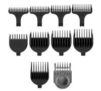 Surker Ensemble de 10 Peignes de Réglage pour Tondeuse à Cheveux - Longueurs Réglables de 1 à 15 mm - Accessoires Professionnels pour Coupe Précise des Cheveux pour RFC-5618