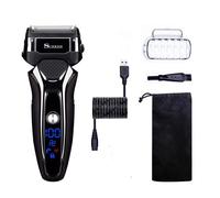 SURKER RASOIR ELECTRIQUE Homme - Rasoir à Feuille Rechargeable USB, Batterie Lithium, Rasage de Précision