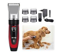 Surker Tondeuse Chien Avec Batterie ÉLectrique 2 Batterie Tondeuse À Poils Pour Petits Moyens Et Grands Chiens Chats Et Autres Animaux