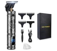 SURKER USB Tondeuse à Cheveux Professionnelle Tondeuses Sans Fil Rasoir à Barbe Tondeuse Kit rechargeable