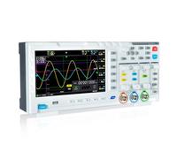 SURLABA Oscilloscope 2 Canaux, 100Mhz Bande Passante 1GSa/s 240kbit avec Générateur Signaux DDS, Mode Auto/Nomal/Single, Stockage et Exportation Données