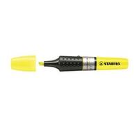 STABILO LUMINATOR Surligneur pointe biseautée 2 et 5 mm - Jaune