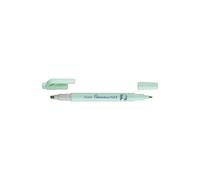 Pentel SLW11P-KE Illumina Flex Pastel Surligneur Double Pointe Surligneur pour Surligner, Souligner, Surligner et Accents Forme de stylo fin Vert Lot de 1