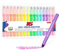 Surligneur Bible,Lot De 16 Surligneurs Gel Fluos 8 Couleurs,Pas De Saignement,Surligneurs Pour Bible Parfait Pour Journal,Surlignage,Soulignage,Etudes À L`Ecole,Au Travail