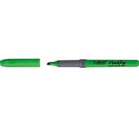 Surligneur BIC "Highlighter Grip" pointe biseautée vert (1 pièce)