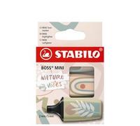 Surligneur BOSS MINI Naturevibes, étui carton de 5