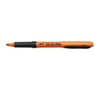 BIC Surligneur Brite Liner Grip Pointe biseautée 12 pièces Orange