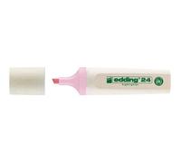 Surligneur - EDDING - 24 EcoLine - Rose pastel - 2-5 mm - Climatiquement neutre
