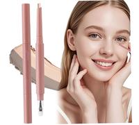 Surligneur et crayon de contour 2 en 1 - Bâton de maquillage imperméable à double extrémité pour sourcils 3D, définition naturelle des sourcils style coréen, Style-1.