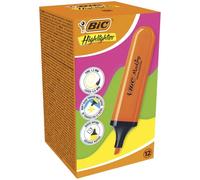 Surligneur Fluo Bic Plat Orange