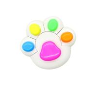 Surligneur fluorescent 5 couleurs en 1 pour journal, planificateur, prise de notes, codage de coloriage, ensemble de marqueurs multicolores