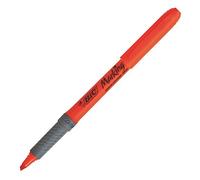 Surligneur stylo BIC Highlighter Grip Pointe biseautée Orange