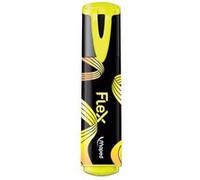 Surligneur - Jaune fluo - Pointe biseautée - Scolaire - Bureau - Maped Peps Flex