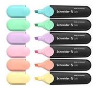 Surligneur Job assorti Pochette 6 pièces pastel G