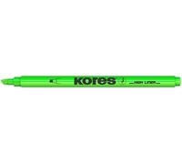Surligneur Kores Pen pointe biseautée : 0,5 3,5 mm vert