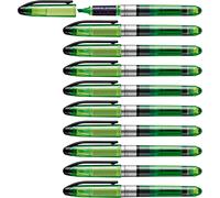 Surligneur - Lot X 10 Surligneurs Fluo - Vert
