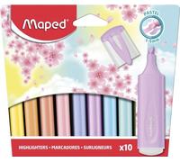 Surligneur Maped FLUO'PEPS PASTEL 10 blisters