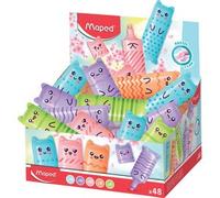 Surligneur Mini FLUO'PEPS PASTEL KAWAI, présentoir