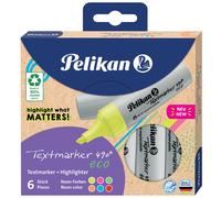 Surligneur Pelikan 490 eco, set de 6 couleurs néon