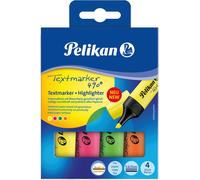 Surligneur Pelikan 490 étui de 4 couleurs assorties