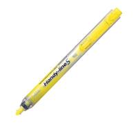 Pentel Surligneur Handy Line S – pointe biseautée rétractable 4 mm – Jaune
